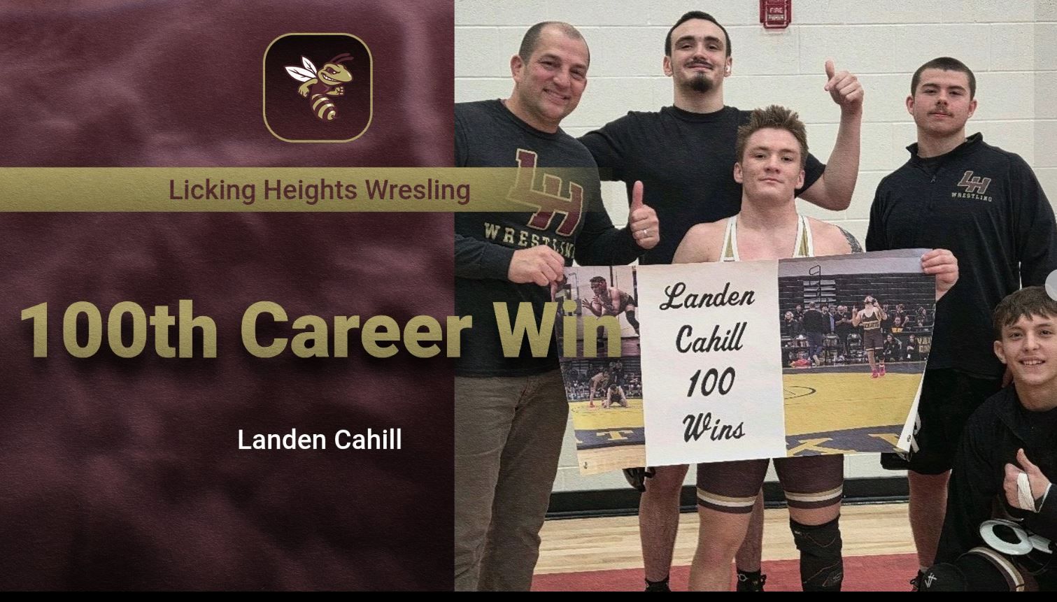 L Cahill 100 1
